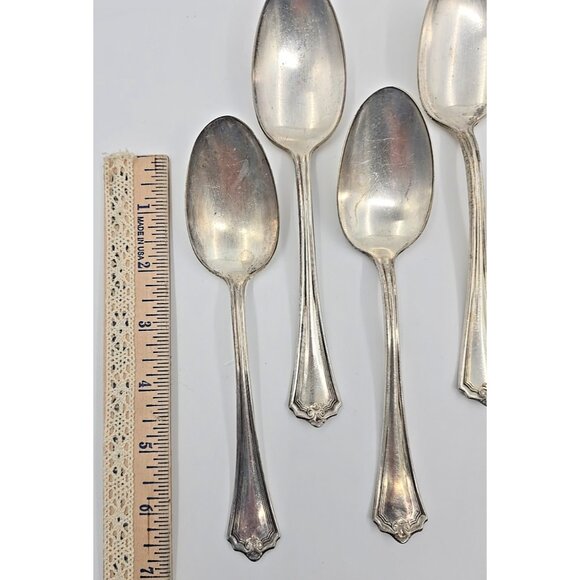 WM. A. Rogers SXR Silverplated Mixed Lot 19 Pc Spoons Forks Replacements Vtg - Picture 10 of 13